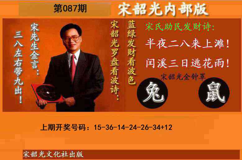 087期宋韶光内部版(另版)[图]